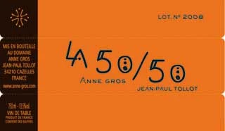 La 50-50 ( Domaine Anne Gros et Jean-Paul Tollot ) 2012