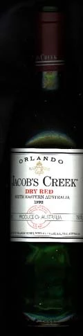 Jacob`s Creek Dry Red ( Orlando Wines ) 1992