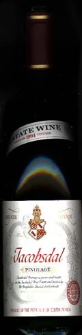 Pinotage ( Jacobsdal Estate ) 1994