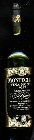 Montecillo Gran Reserva ( Osborne Wines ) 1987