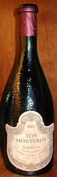 Los Monteros ( Bodegas Murviedro ) 2001