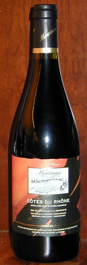 Côtes du Rhône ( Montirius ) 2004