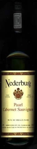 Cabernet Sauvignon ( Nederburg ) 1984