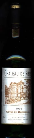 Cotes du Roussillon Chateau de Riere 1996