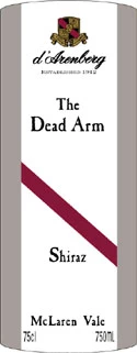 The Dead Arm Shiraz ( D`Arenberg ) 2003