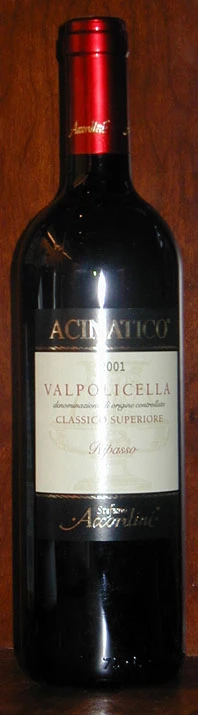 Valpolicella Classico Superiore Ripasso Acinatico ( Accordini ) 2007
