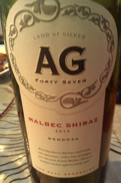 AG Forty Seven Malbec Shiraz ( Argento Wine ) 2013