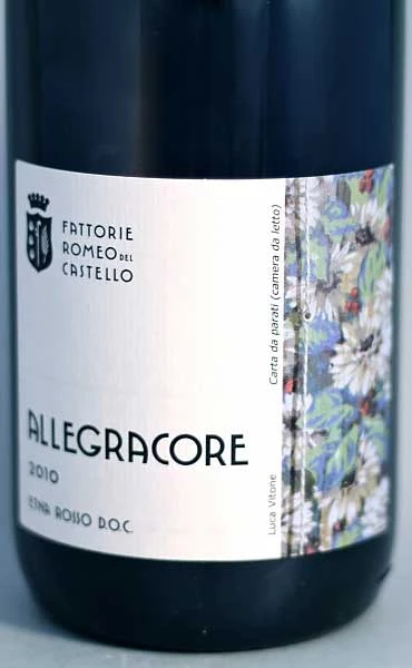 Allegracore Etna Rosso ( Romeo del Castello ) 2013