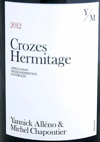 Alleno Chapoutier Crozes Hermitage ( M.Chapoutier ) 2011