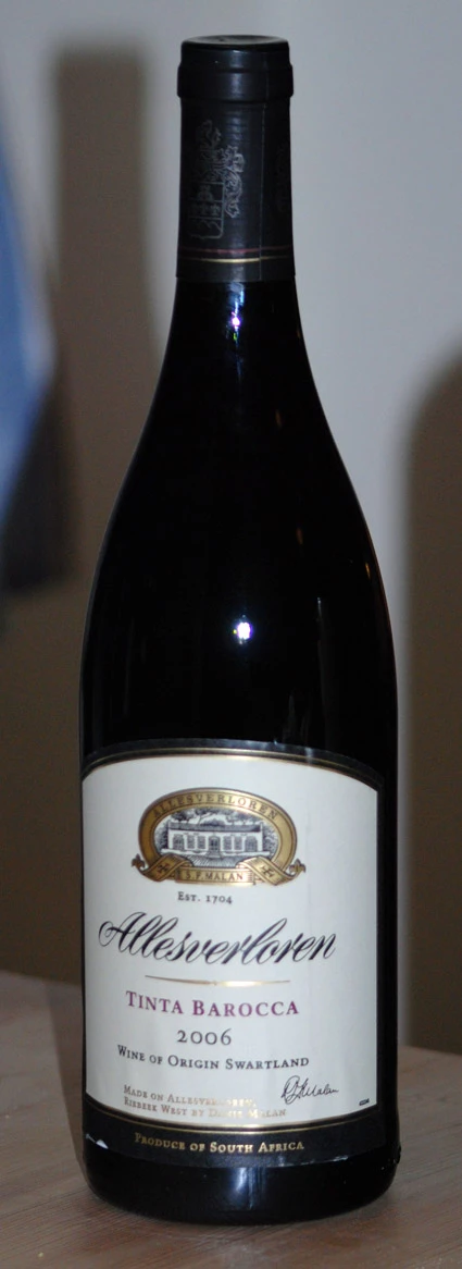 Tinta Barocca ( Allesverloren ) 2007