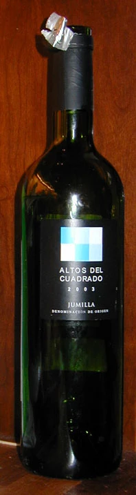 Altos del Cuadrado ( Bodegas Castaño ) 2003
