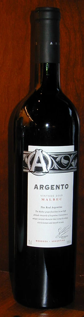 Argento Malbec ( Argento Wine ) 2005