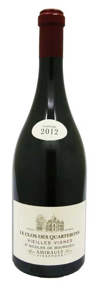 Les Vieilles vignes  ( Domaine Amirault - Le Clos des Quarterons ) 2012