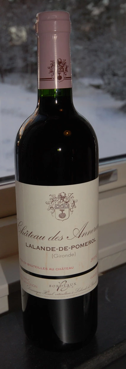 Château des Annereaux Lalande de Pomerol ( Château des Annereaux ) 2004