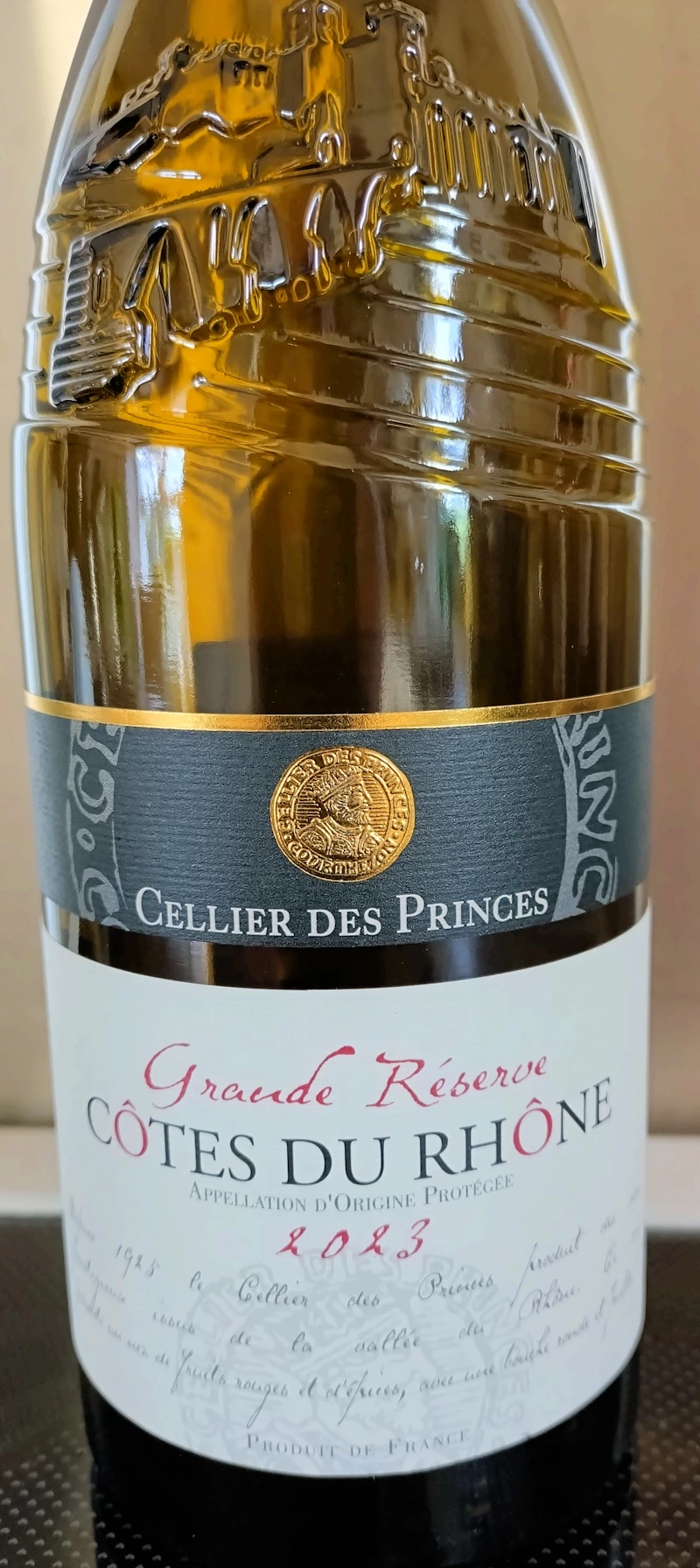 AOP Côtes du Rhône – Grande Réserve ( Cellier des Princes ) 2023