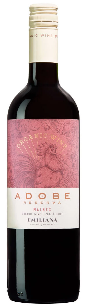 Adobe Reserva Malbec ( Vinedos Organicos Emiliana ) 2015