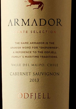 Armador Cabernet Sauvignon ( Odfjell Vineyards ) 2016