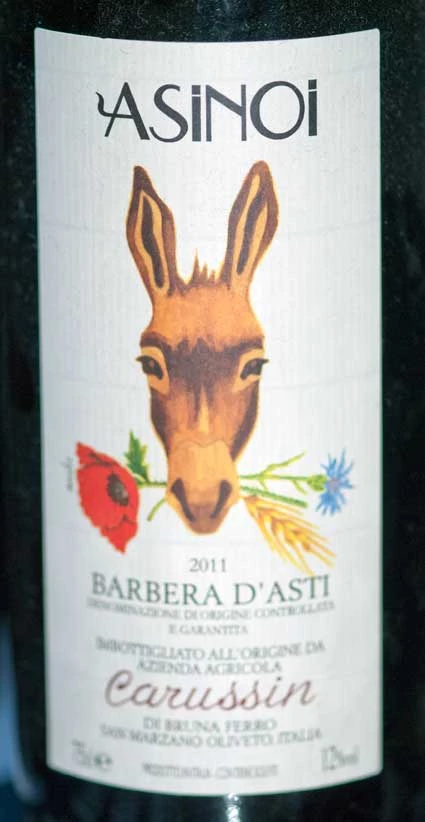 Barbera d`Asti Asinoi ( Carussin ) 2006