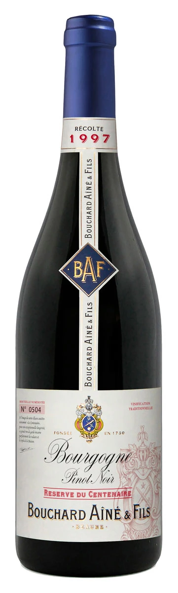 Bourgogne Pinot Noir Reserve du Centenaire ( Bouchard Aîné and Fils ) 1997