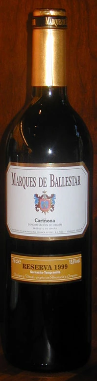 Marqués de Ballestar ( Covinca ) 1999
