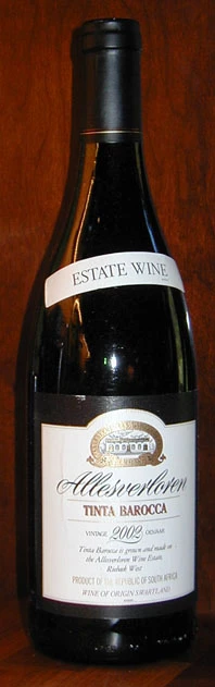 Tinta Barocca ( Allesverloren ) 2002