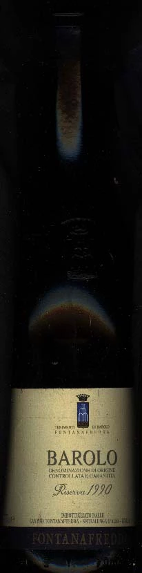 Barolo Riserva ( Fontanafredda ) 1990