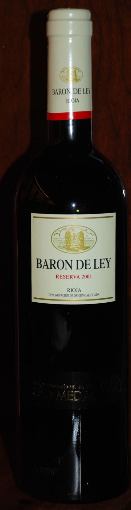 Reserva ( Barón de Ley ) 2001