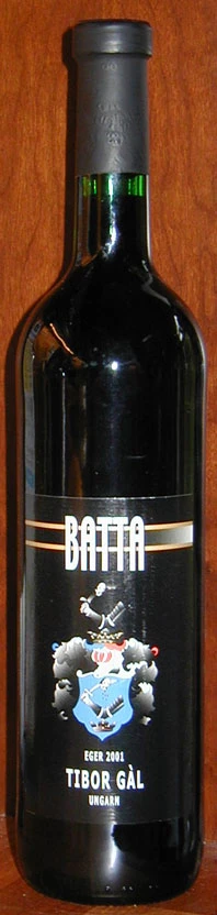 Batta Cuvée ( Tibor Gál ) 2001