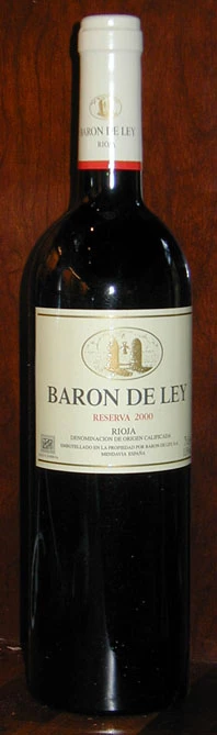 Reserva ( Barón de Ley ) 2000