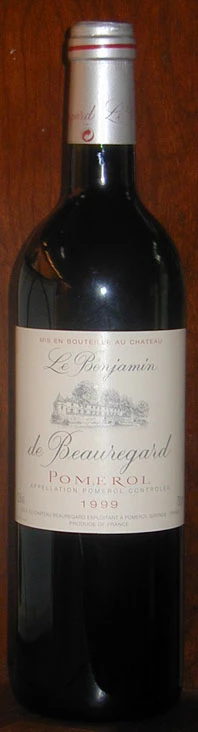 Le Benjamin de Beauregard 1999