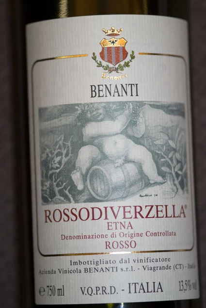 Etna Rosso Rosso di Verzella ( Benanti ) 2015