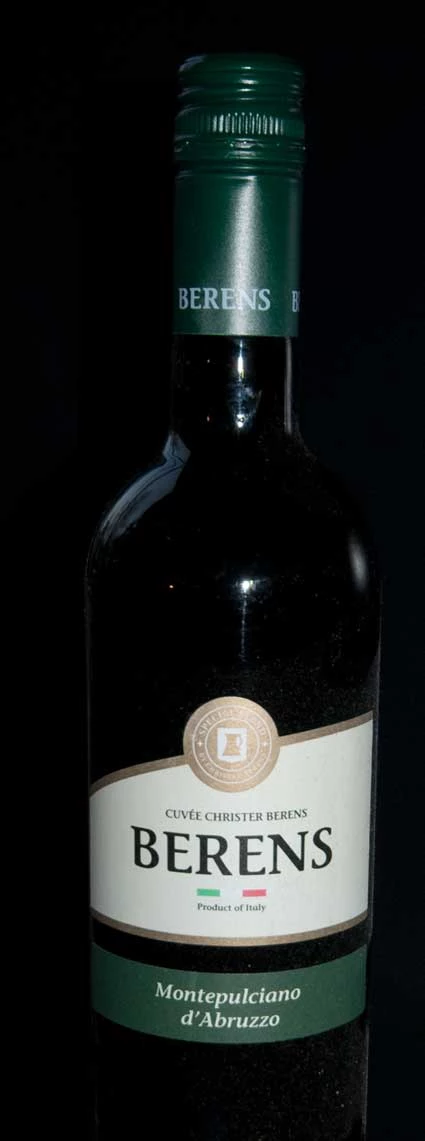 Montepulciano d`abruzzo Cuvée Christer Berens ( Farnese ) 2018