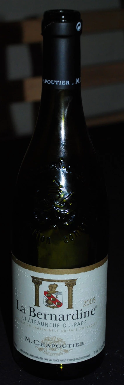 Chateauneuf-du-Pape La Bernardine ( M.Chapoutier ) 2004