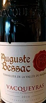 Vacqueyras ( Auguste Bessac ) 2016