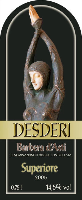 Barbera d`Asti Superiore Black ( Cascina Desderi ) 2004