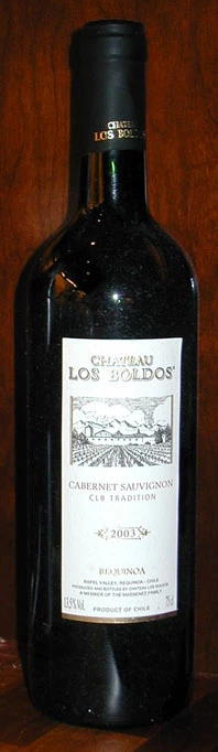 Cabernet Sauvignon ( Chateau los Boldos ) 2003