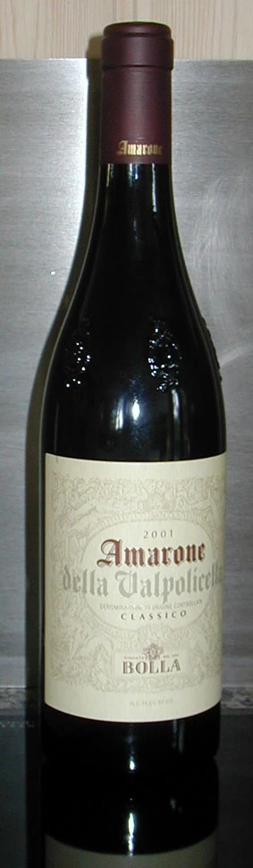 Amarone della Valpolicella Classico ( Bolla ) 2001