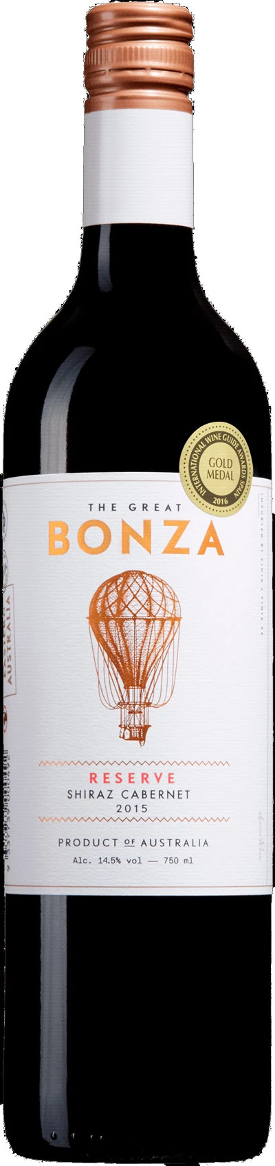 The Great Bonza Reserve Shiraz Cabernet ( Quarisa Wines ) 2015