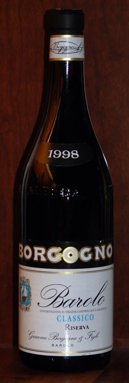 Barolo Classico Riserva ( Giacomo Borgogno ) 1996
