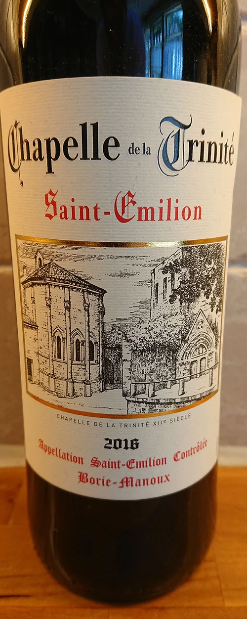 Chapelle de la Trinité ( Borie-Manoux ) 2016