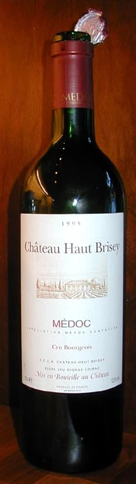 Chateau Haut brisey ( Jau Dignac Loirac ) 1995