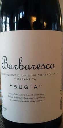 Barbaresco Bugia ( Pietro di Campo ) 2010