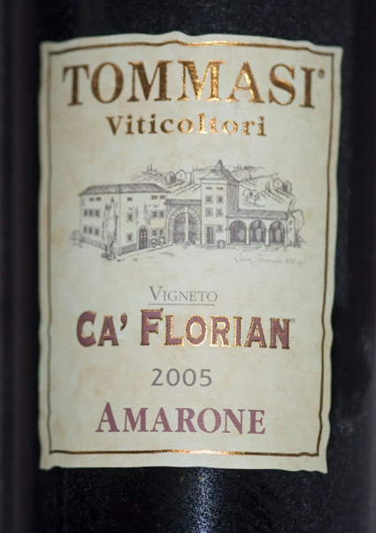 Amarone Ca`Florian ( Tommasi ) 2009