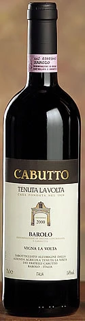 Barolo Vigna la Volta ( Cabutto - Tenuta la Volta ) 2001