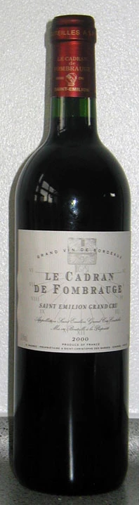Le Cadran de Fombrauge ( Bernard Magrez ) 2000