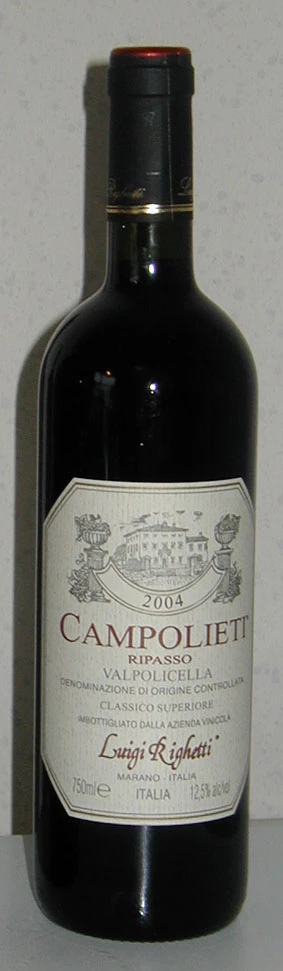 Valpolicella Ripasso Campolieti ( Luigi Righetti ) 2004