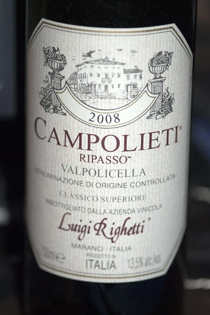 Valpolicella Ripasso Campolieti ( Luigi Righetti ) 2011