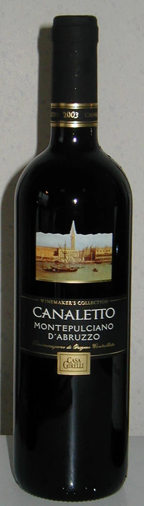 Montepulciano d`abruzzo Canaletto ( Casa Girelli ) 2001