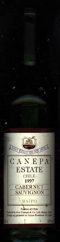 Cabernet Sauvignon ( Canepa ) 1997
