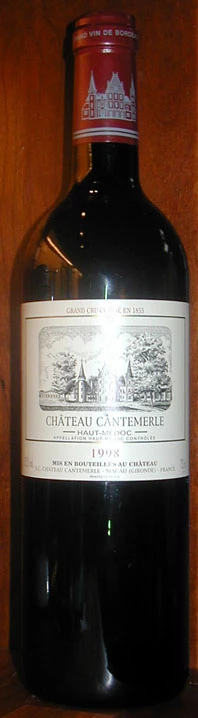 Château Cantemerle ( Château Cantemerle ) 1998